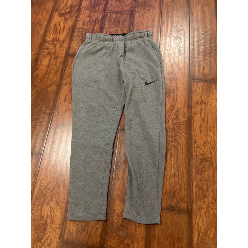 Nike Dri-FIT Sweatpants Mens Medium Grey Excellent Training CJ4325-071